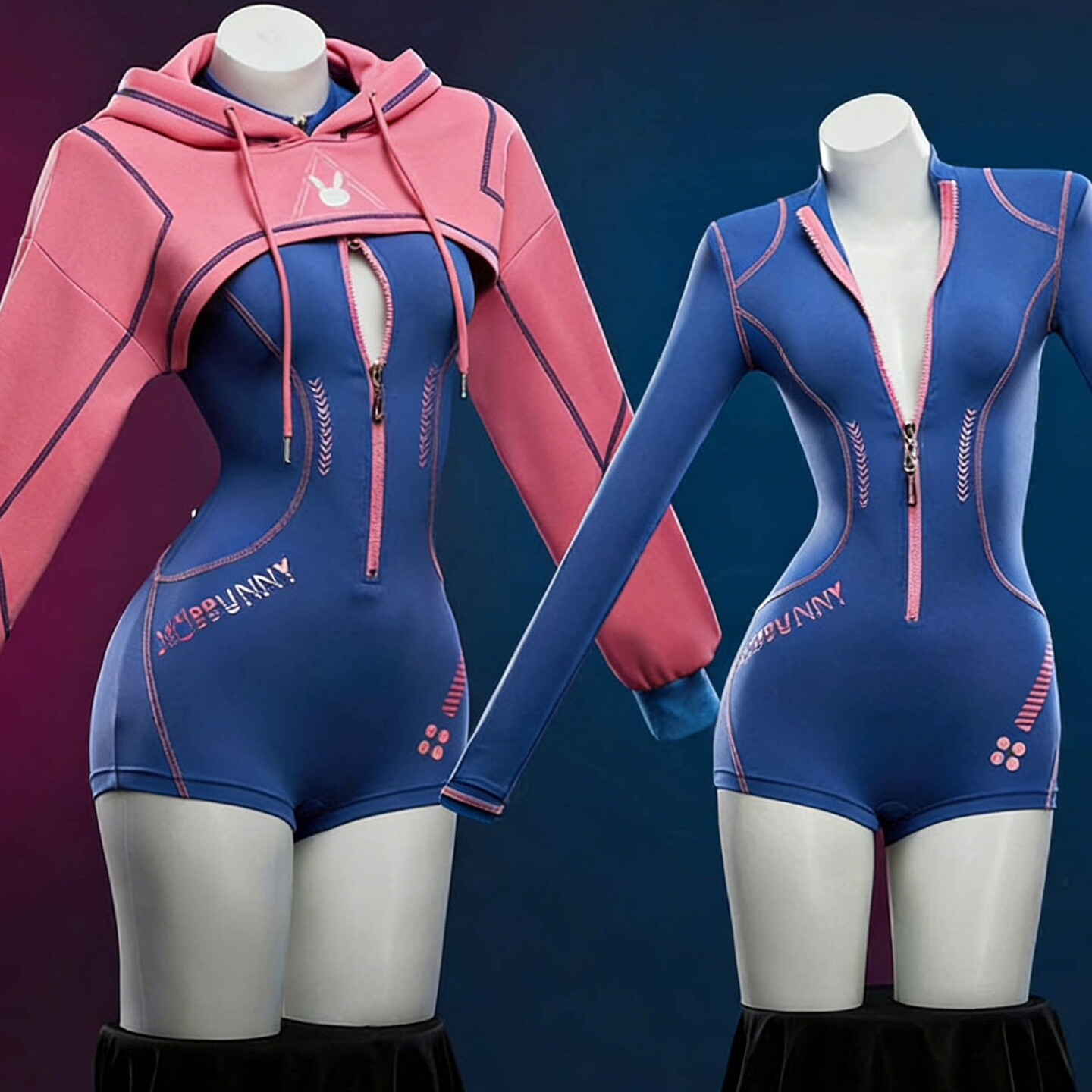  Cosplay Bunny Girl Song Hana  - Dva Cosplay Prop review and price