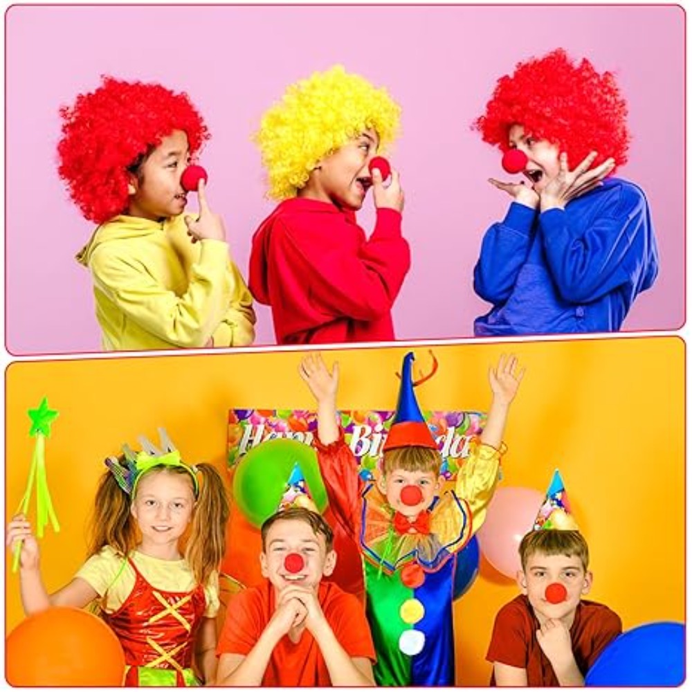 300Pcs -1 Red Funny Clown Nose - Cosplay Prop Foam review and price