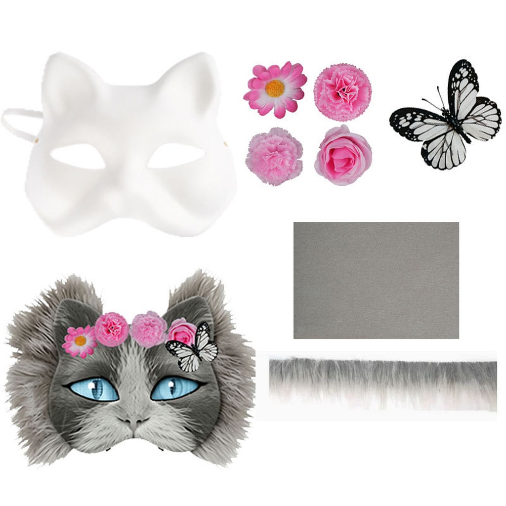 Mask With Diy Painting Set For - Cosplay Prop Painting review and price