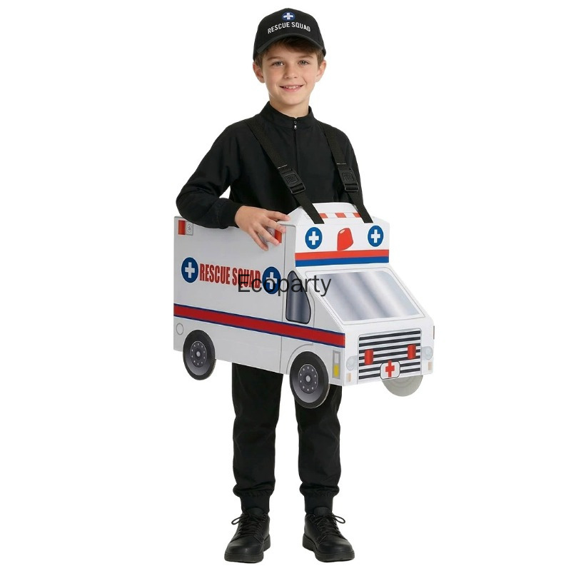 Kids Funny Fire Engine Ambulan - Cosplay Fire Prop review and price
