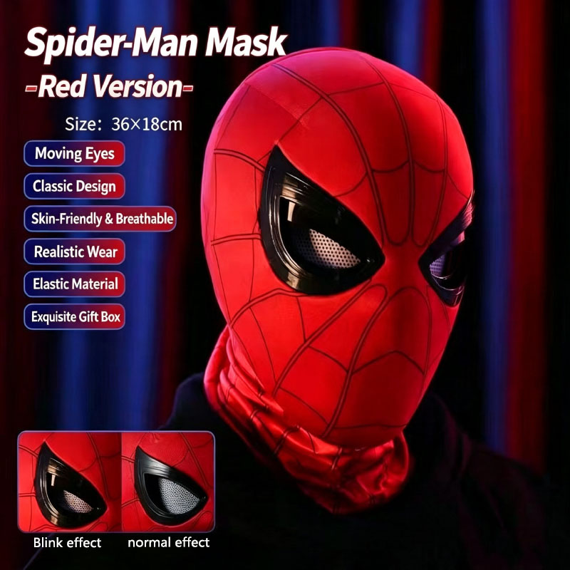Spider-Man Headgear With Movab - Cosplay Prop Display review and price