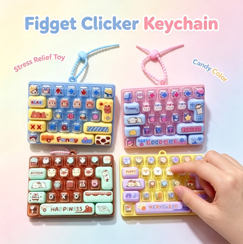 Candy Color Fidget Keycap Clic - Cosplay Fire Prop review and price
