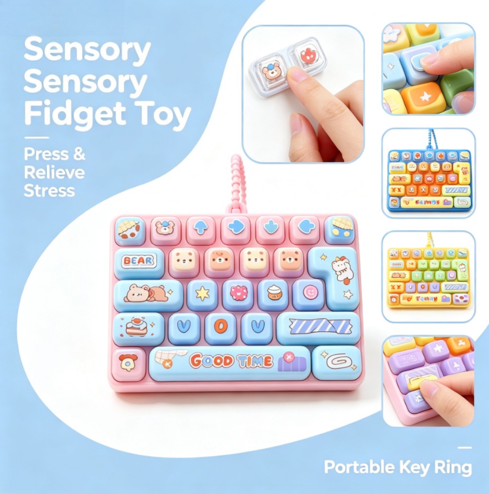 Candy Color Fidget Keycap Clic - Cosplay Fire Prop review and price