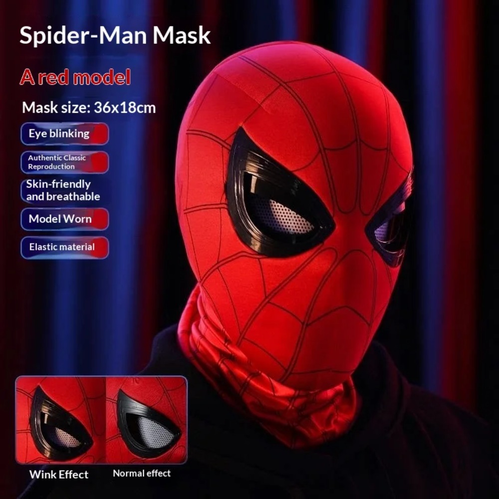 Spider-Man Headgear With Movab - Cosplay Prop Display review and price