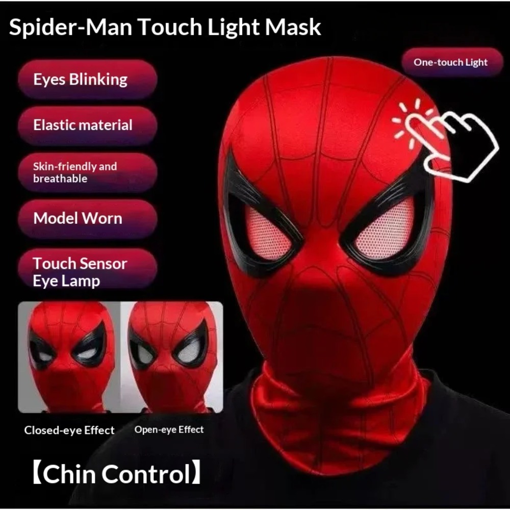 Spider-Man Headgear With Movab - Cosplay Prop Display review and price