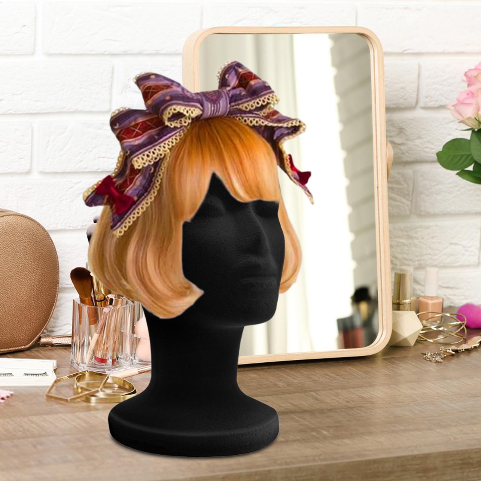Mannequin Head Foam Black Velv - Cosplay Prop Foam review and price