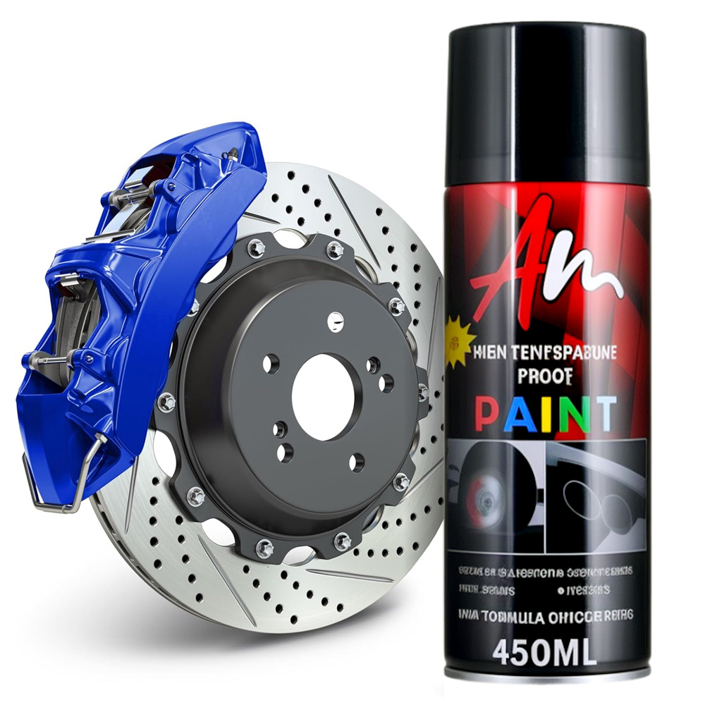 DIY Brake Caliper Paint 2K Aer - Metallic Spray Paint review and price
